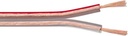 Goobay 10m 2x 2.5mm Speaker Cable Roll - Transparent