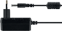 Nätadapter, 100-240V AC 50/60Hz till 5V DC, 3A, 1,5m, svart