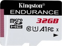 Kingston 32GB microSDHC Endurance 95R/30W C10 A1 UHS-I Card Only