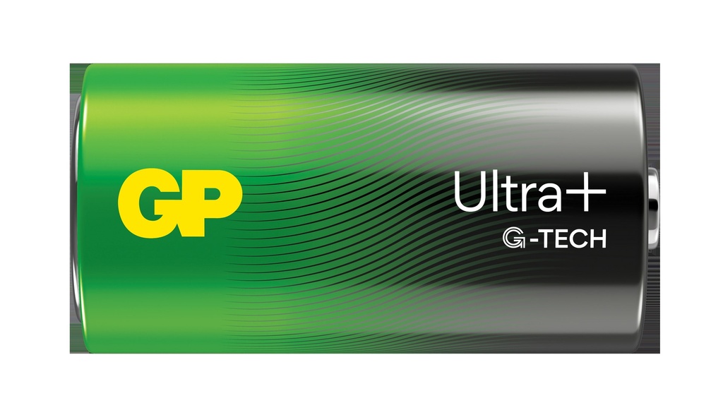 GP Battery Ultra Plus Alkaline C/LR14 2-pack